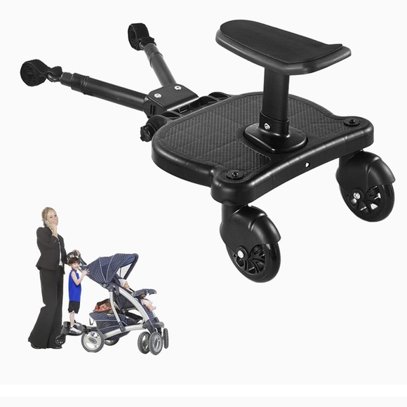 Other - NEW! Universal Stroller Board with Detachable Seat 2in1 Sit and Stand  Black